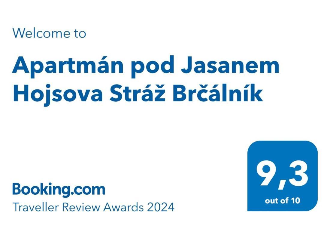 Železná RudaApartman Pod Jasanem Hojsova Straz Brcalnik公寓 外观 照片